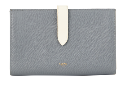 Celine Large Strap Wallet, front view
